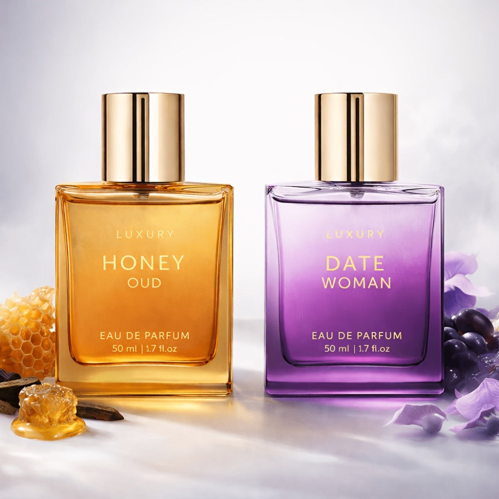 Eau de Parfum Arabian Oud Collection with Honey Oud & Date 50ml Bottles and 4 Source Options — image 11