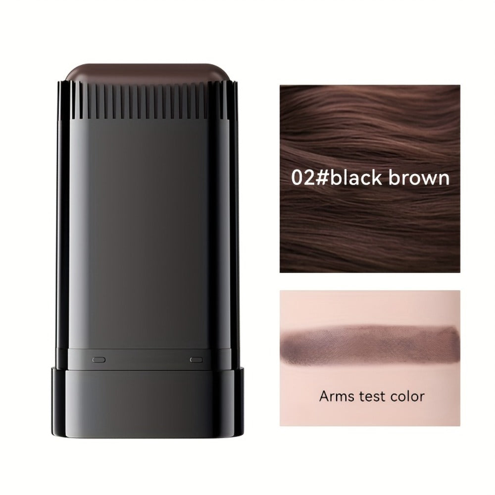 Gray Root Touch-Up Stick with Built-in Comb – Waterproof Sweatproof Instant Gray Coverage | Easy Twist Applicator | Plant-Bas