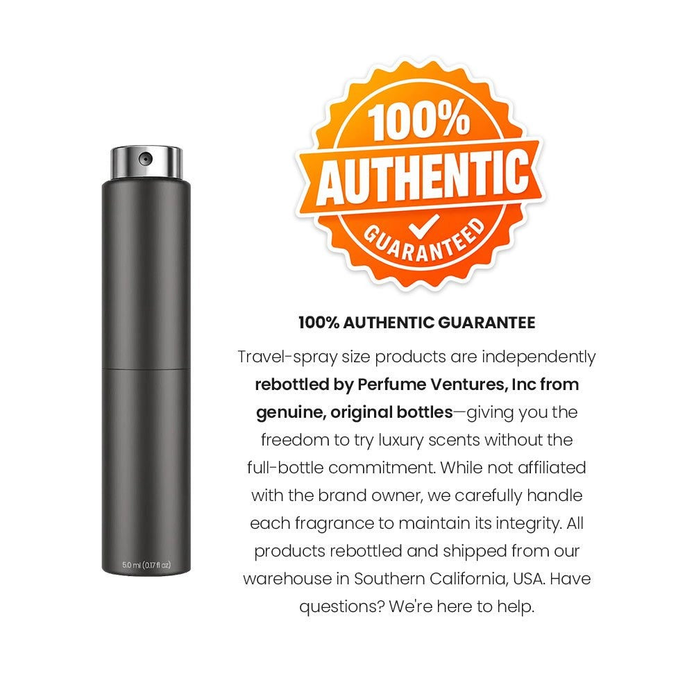 Acqua Di Gio EDT Travel Spray for Men 5ml Portable Atomizer Aquatic Fresh Cologne Bergamot for Bath Time, Home Spa and Person