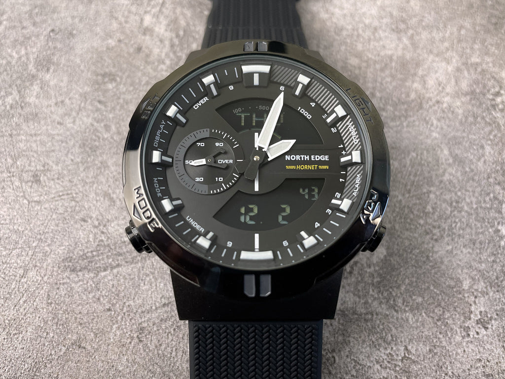 Men's Multifunctional Quartz Watch Movement Sports Wristwatch