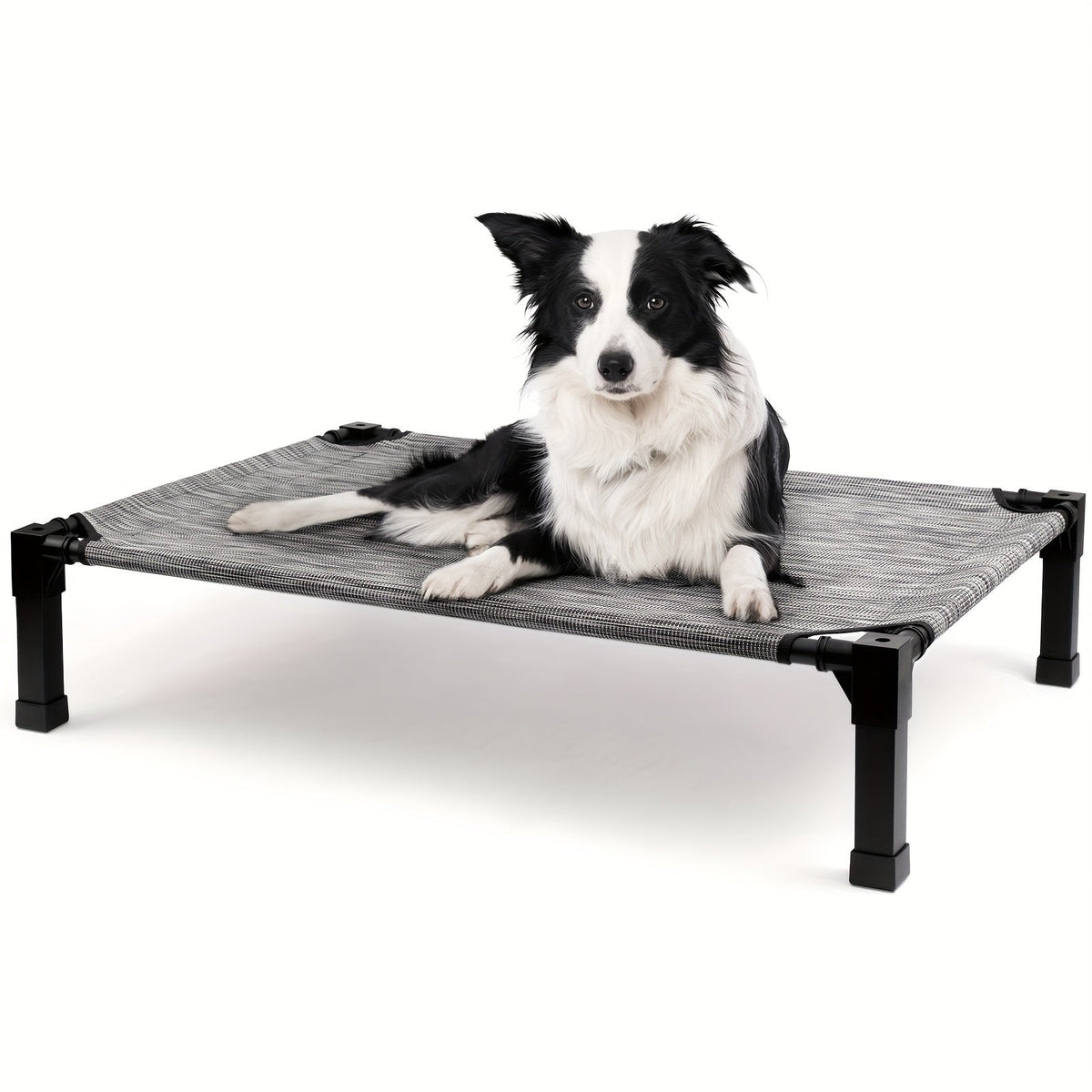 Elevated Pet Cot with Metal Frame, Textilene-Labeled Mesh Deck, Four Sizes and Seven Colors — image 37