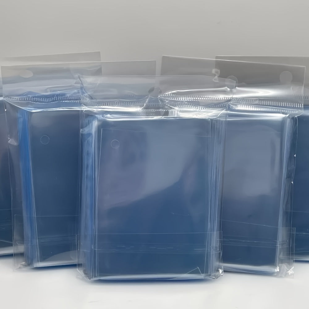 Five-Pack Clear Trading Card Sleeve Set with 100 Soft Sleeves per Pack in Standard 3 x 4-Inch Size — image 5