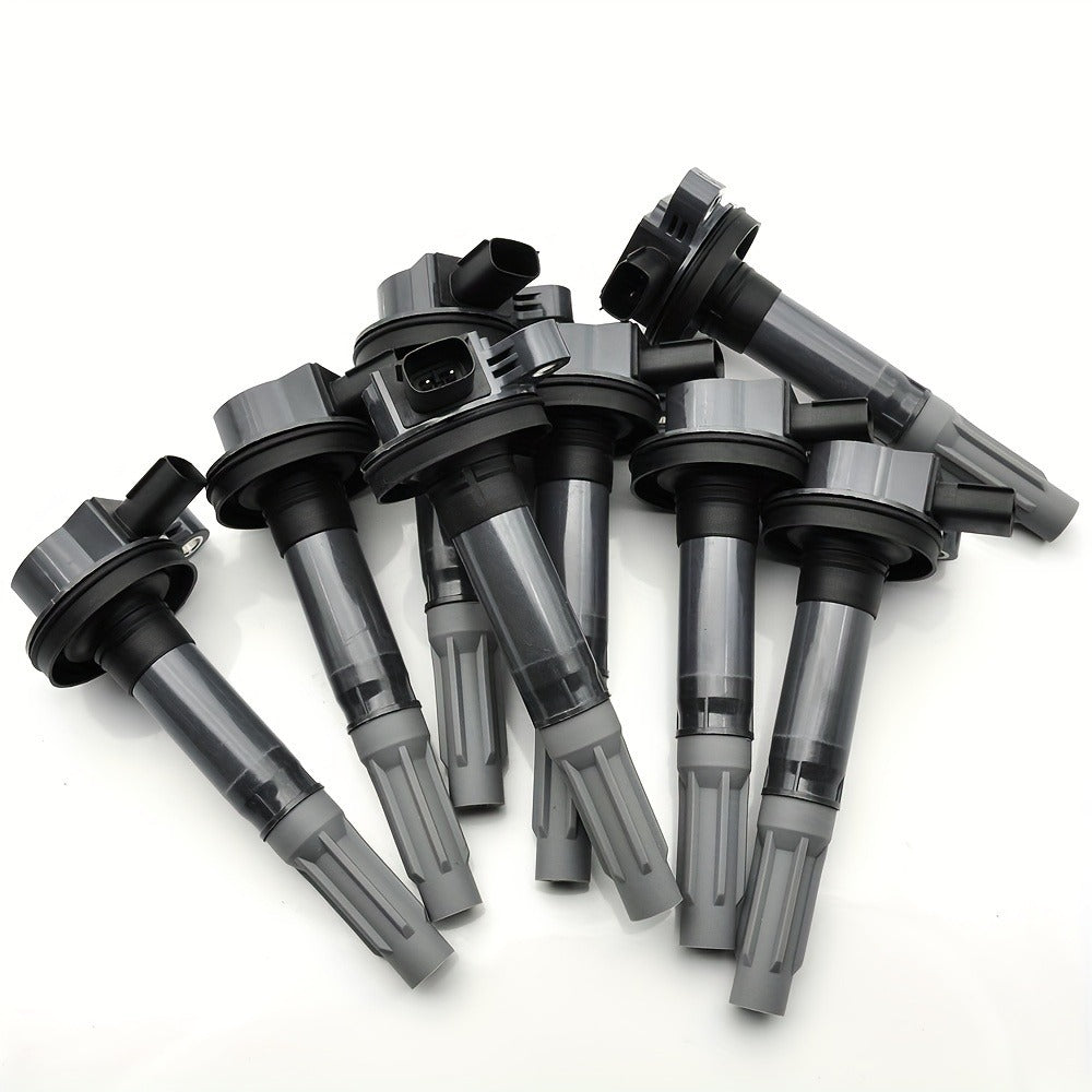 Ignition Coil & Iridium Spark Plug Kit 8-Pack for 2011-2020 Ford F-150 Mustang Lobo 5.0L V8 UF622 SP411 Direct Fit OEM Replac