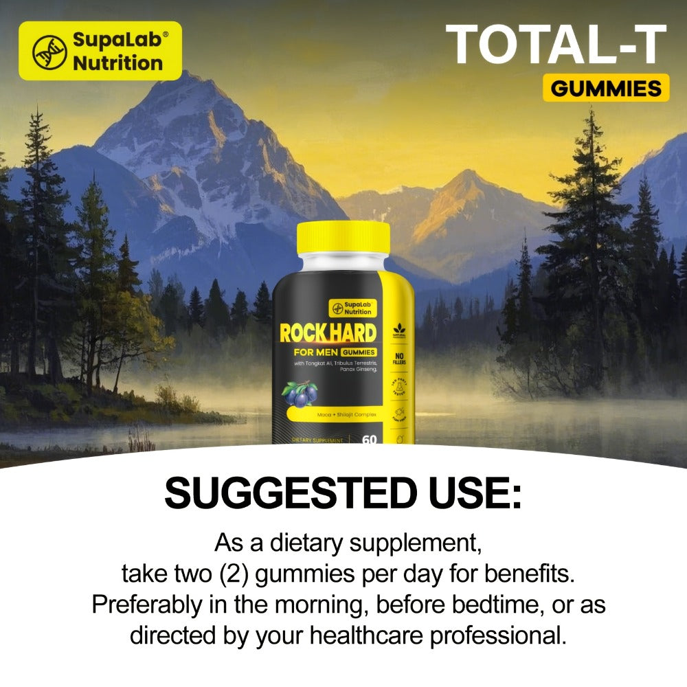 Tongkat Ali Gummies 17500mg for Men with L-Citrulline, L-Arginine & Ashwagandha - Natural Testosterone — image 4