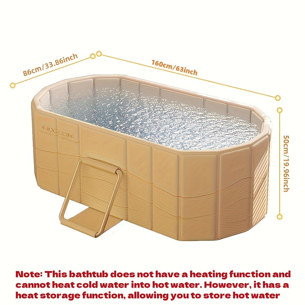 Portable Hot Tub Foldable for Garden, Patio and Yard Use, with the Listed Configuration, for Everyday Use and Organized Stora