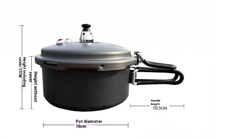 Portable Folding Outdoor Pressure Cooker Mini