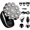 Electric Shaver 5-in-1 Bald-Head Grooming Tool with 7D or 9D Floating Heads and Magnetic Blade Options — image 14
