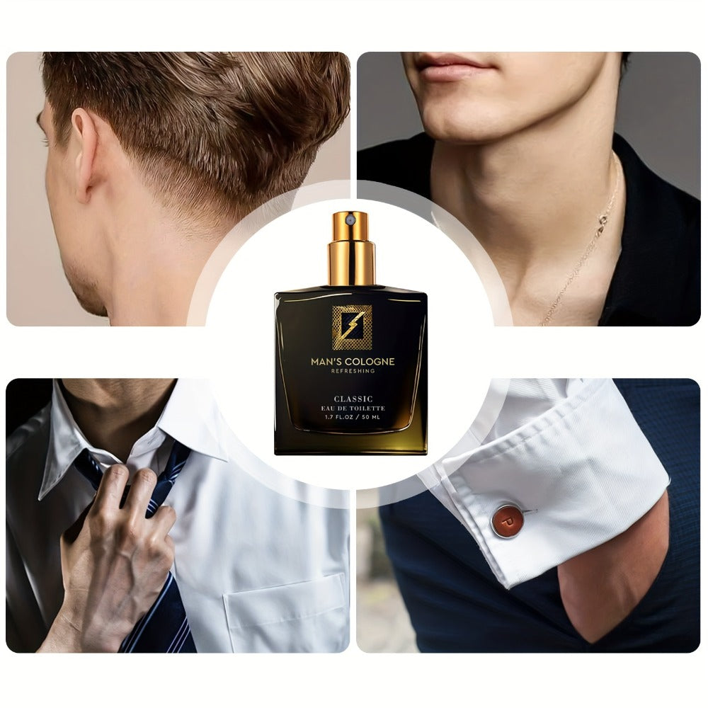 Men's Pheromone Cologne 50ml, Natural Fresh Aromatic Scent, Confidence Boosting Fragrance Spray for Men — image 9