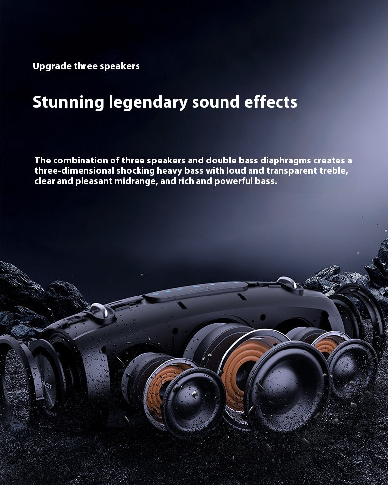 High-Power Square Dance Bluetooth Family Karaoke Speaker