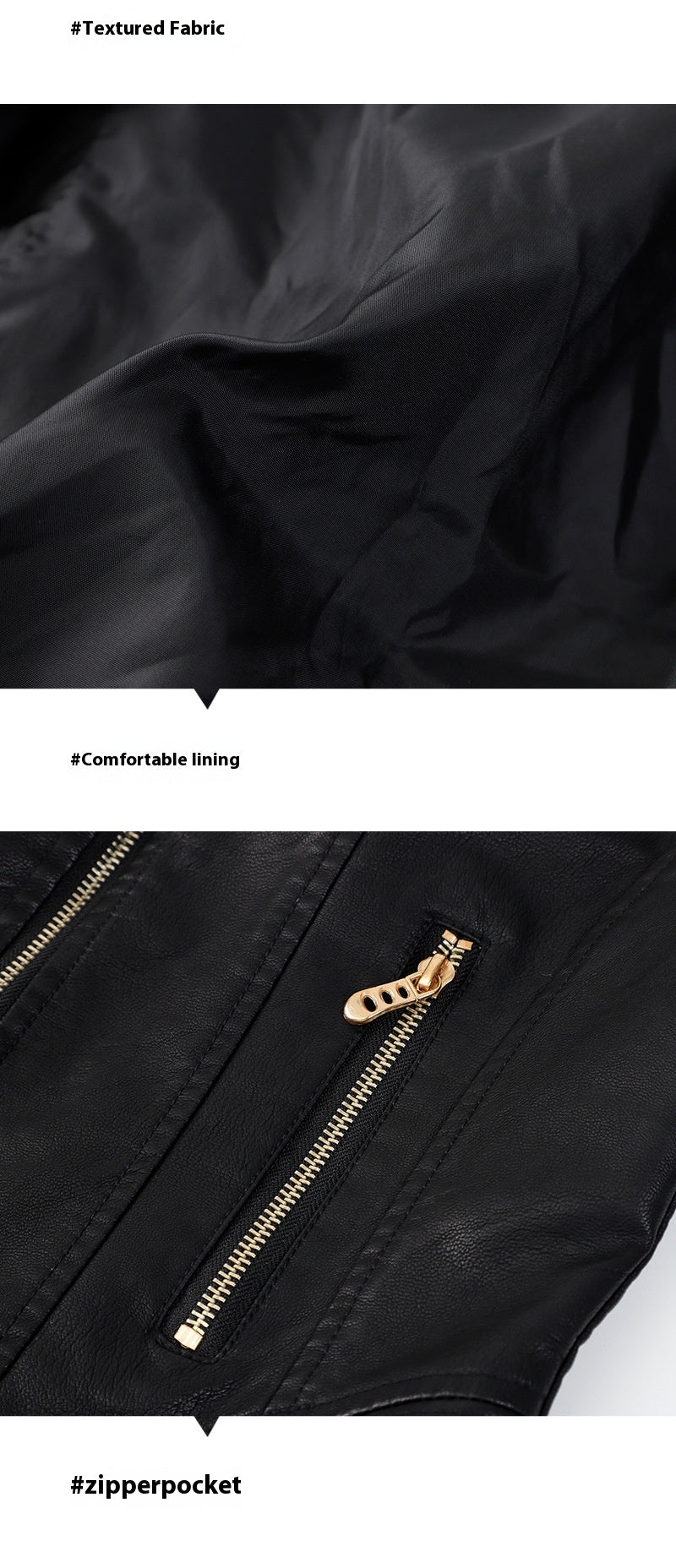 Fashion Best-seller Leather Jacket Coat Women
