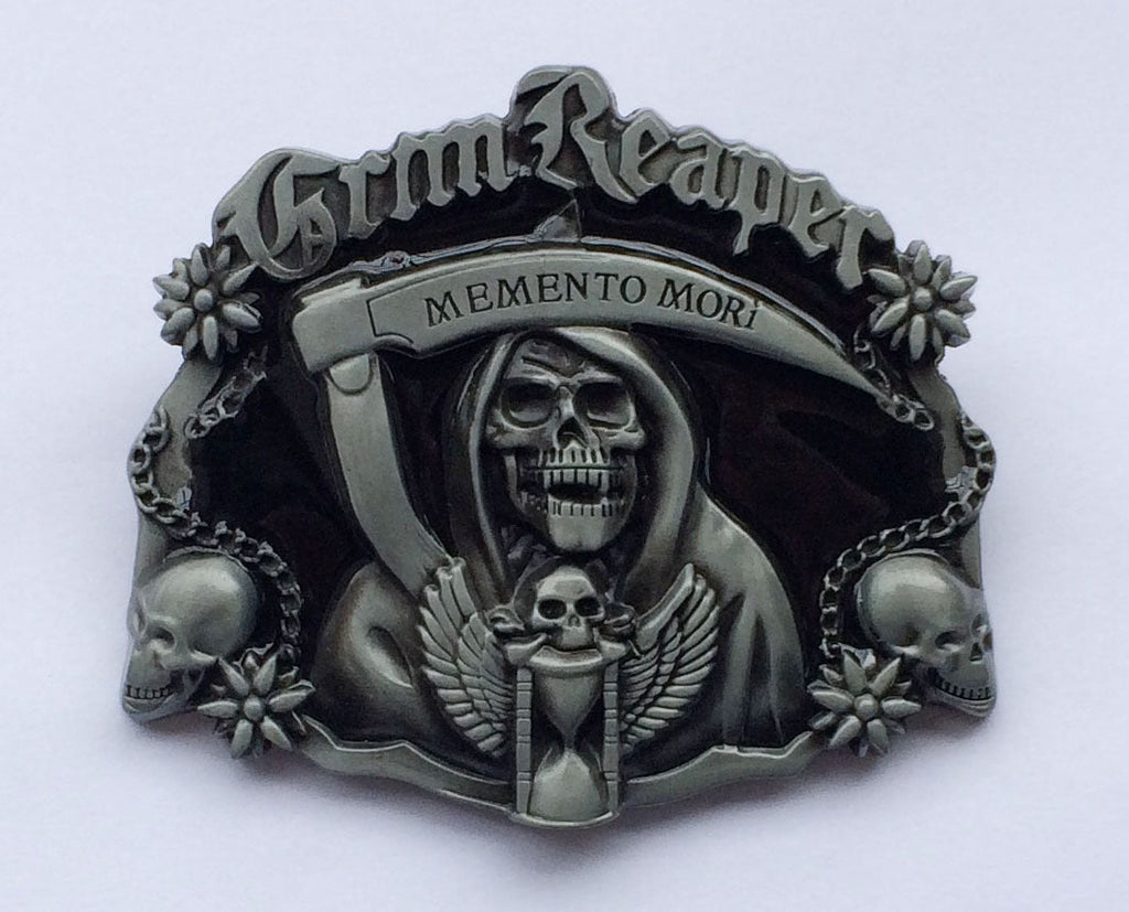 Red Ghost Head Series Belt Buckle