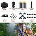 Drip Irrigation Kit Automatic Watering System Garden Sprinkler Misting Atomization Hose 5m, 20m — image 1