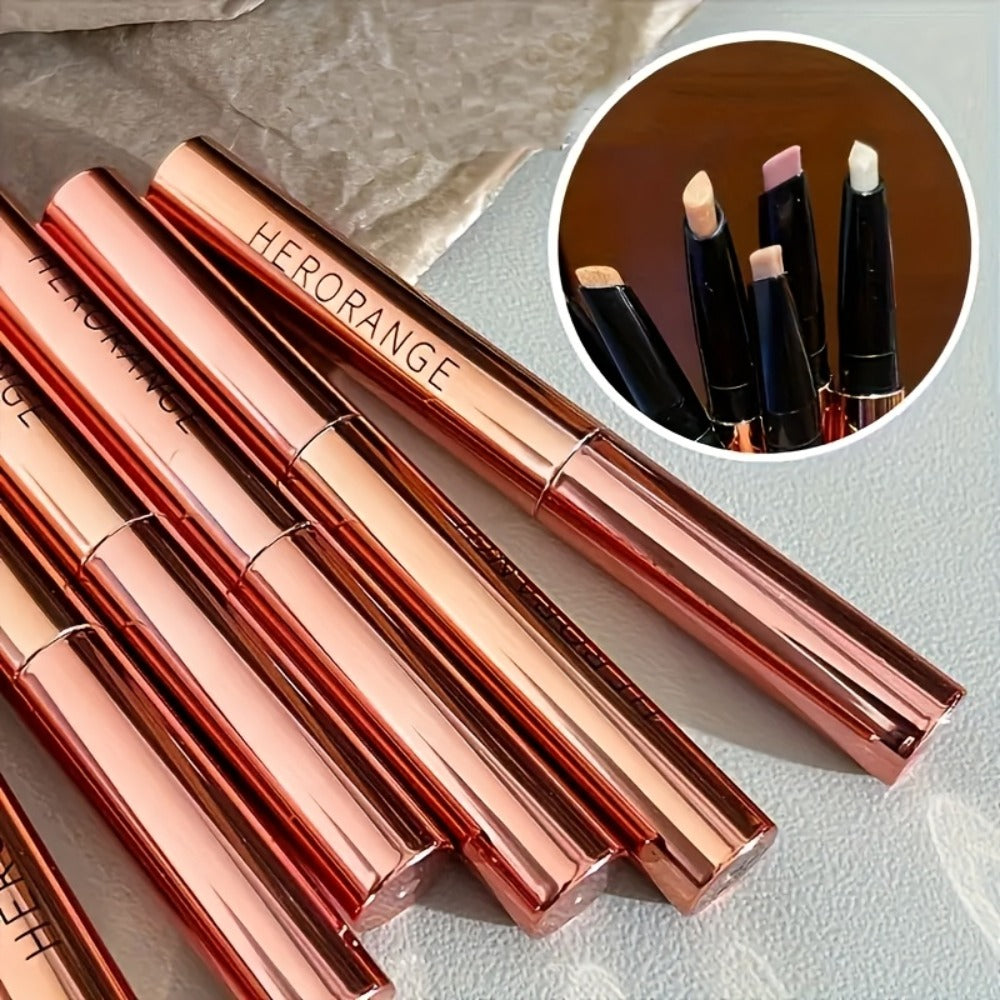 Shimmer Eyeshadow Stick Set 6 Pcs for Women – Pearl Sparkling Waterproof Long-Lasting Eye Makeup Pens with Squalane — image 4