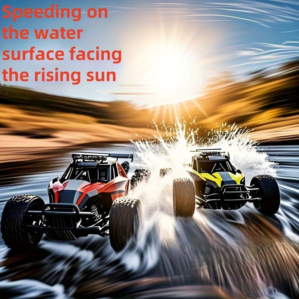 RC Off-Road Car with LED Lights for Kids Ages 6+, High Speed Remote Control Buggy Light-Up RC Truck for Boys & Girls — image 