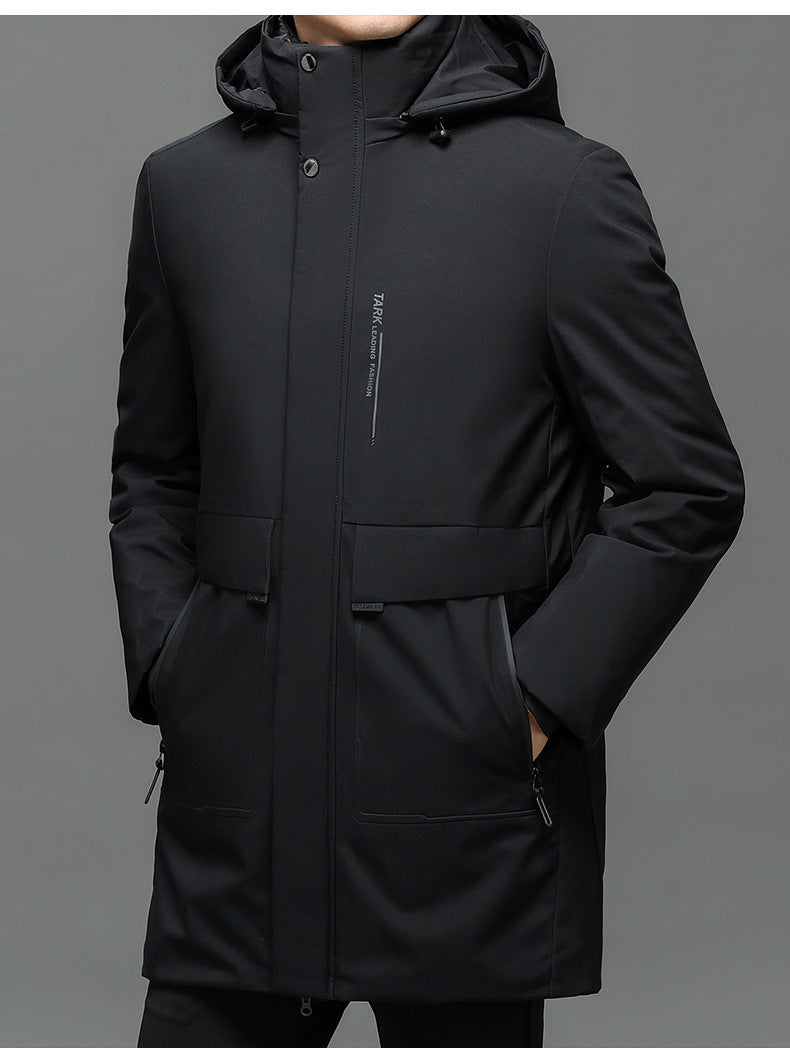 Men's Thickened Detachable Liner Thermal Cotton Padded Jacket