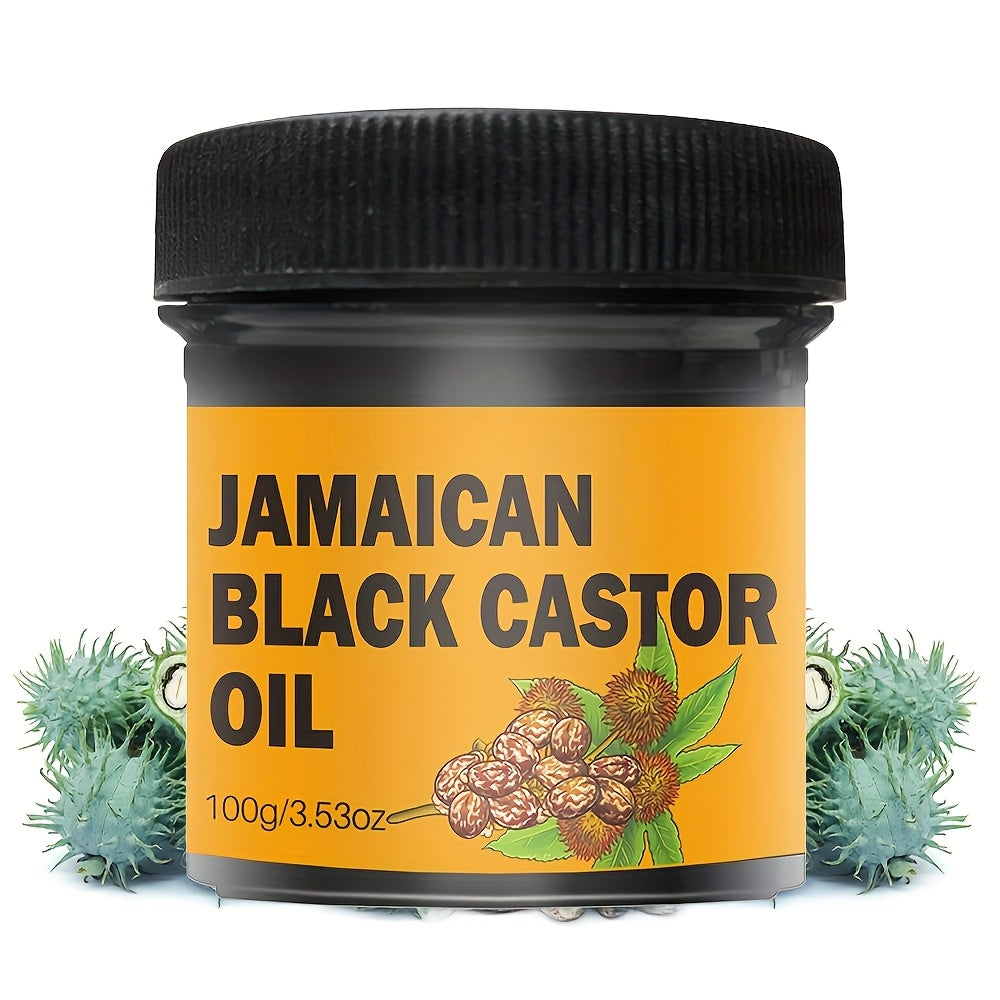 Jamaican Black Castor Hair and Scalp Oil in a 100g Wide-Mouth Jar with 3.53 oz Net Weight Label — image 8