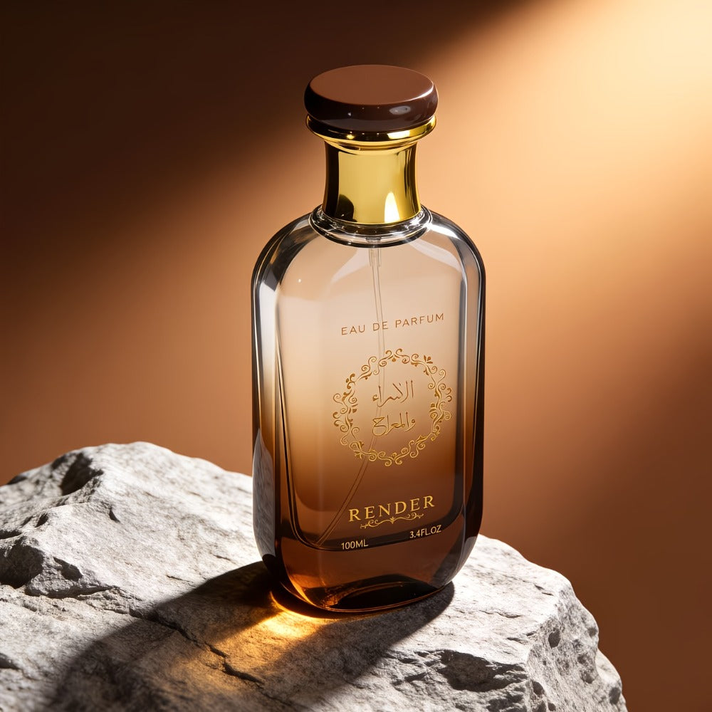 Cologne Spray for Men Desert Knight 3.04 oz with Amber Glass Bottle and Brown Presentation Box — image 5