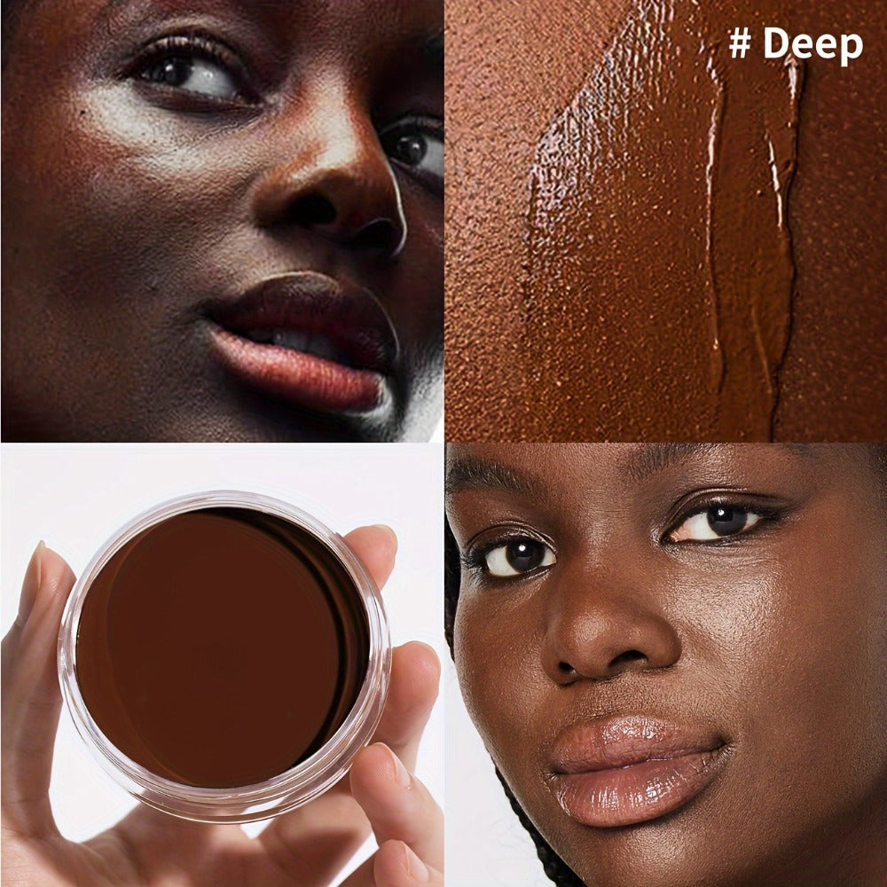 Velvet-Look Cream Foundation in 0.7 oz Round Jar with Six Shade Options from Light to Deep — image 10