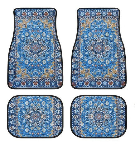 Vintage Bohemian Style Car Floor Mat Carpet