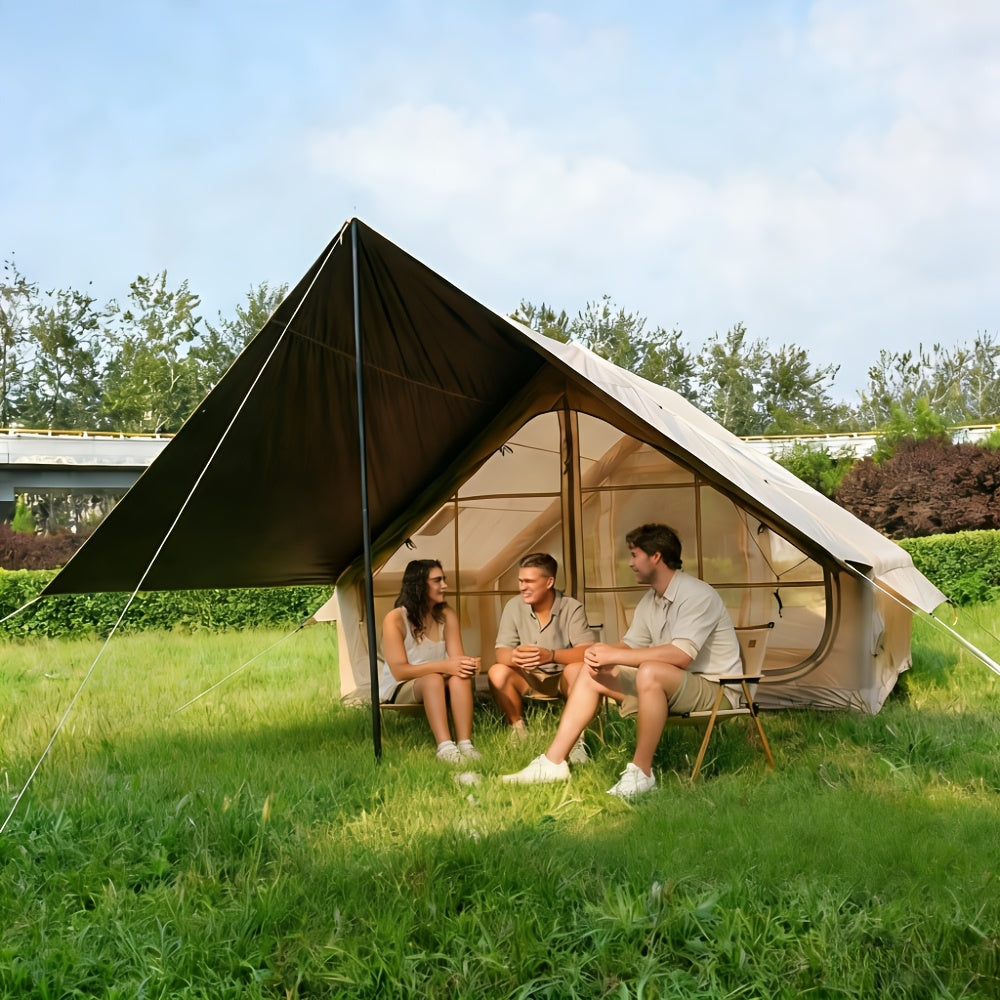Inflatable Camping Tent 4-8 Person Air Cabin Glamping UV Protection for Garden, Patio and Yard Use — image 6