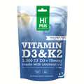 Vitamin D3 K2 MK-7 Supplement 300 Softgels for Bath Time, Home Spa and Personal Care, with the Listed Configuration — image 9