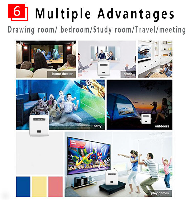 1080P HD portable projector