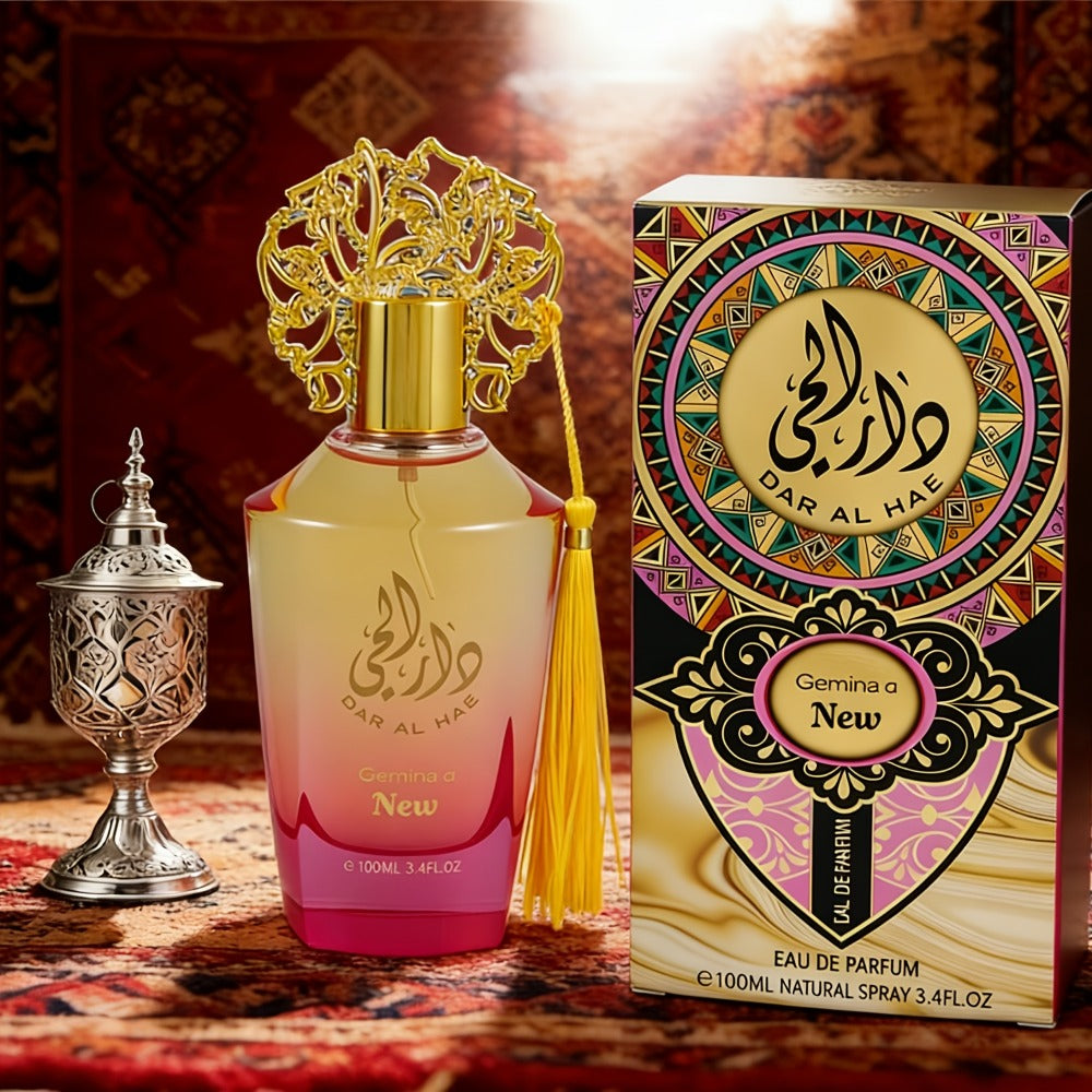 Cologne Spray 100ml Miss and Man Options with Ornate Bottle, Tassel Detail and Presentation Box — image 3