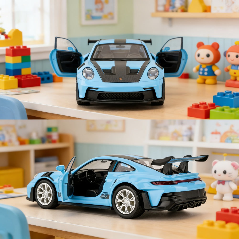 Porsche 911 Die-Cast Collectible Model for Adults, High-Detail Zinc Alloy Display Car for Home Decor Exhibitions — image 12