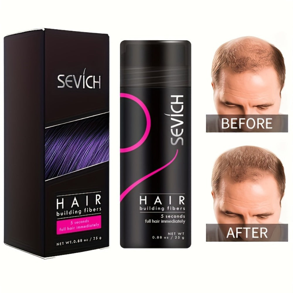 Compact Two-Piece Hair Fiber Set with Spray-Head Containers in Black, Dark Brown or Medium Brown — image 9