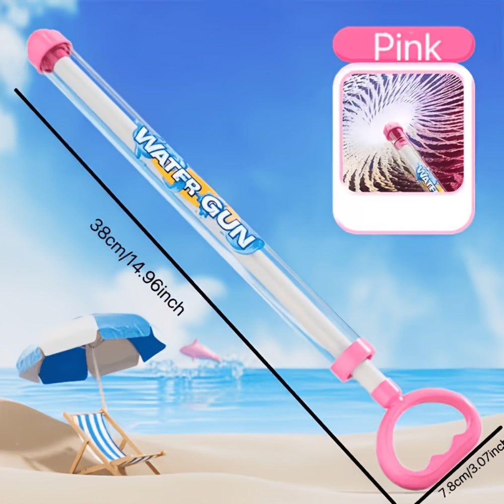 Firework-Shape Manual Water Blaster Set with Three or Six Pull-Push Wands in Blue, Purple and Pink — image 2