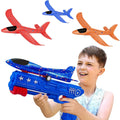 Airplane Launcher Toy Set with 3 Planes & Stickers for Kids Ages 3-12 with the Listed Color, Size or Set Options for Everyday