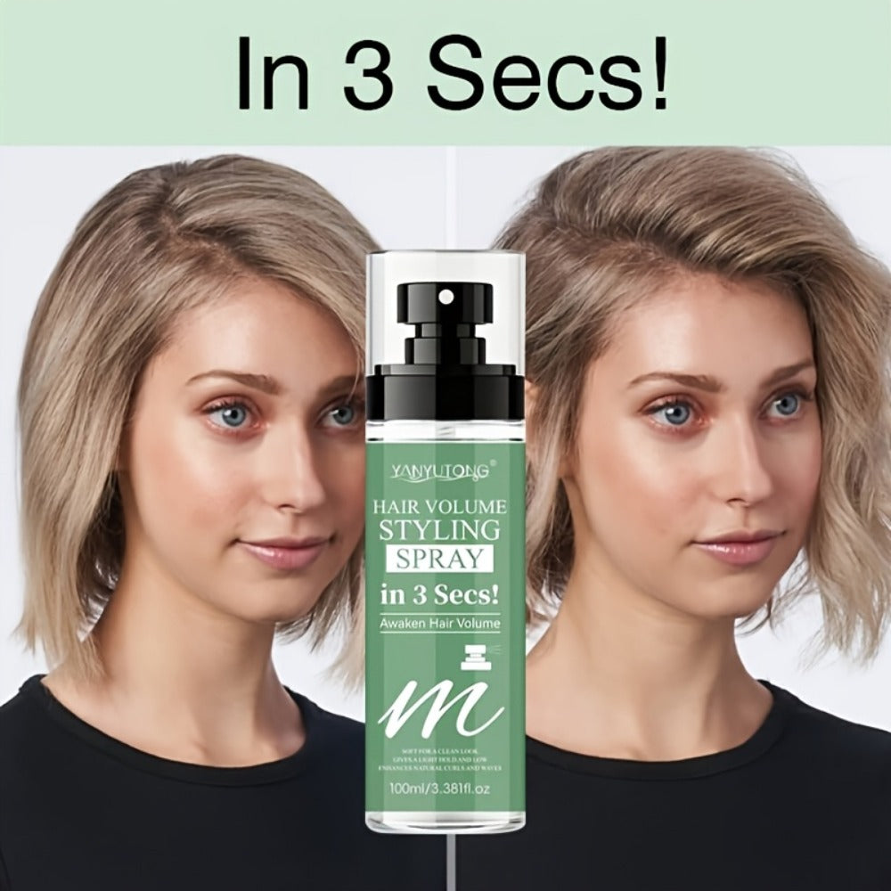 Hair Volumizing Spray 100ml Oil-Free Texturizing Instant Lift & Hold, Non-Irritating Styling Spray for Fine Flat Hair — image