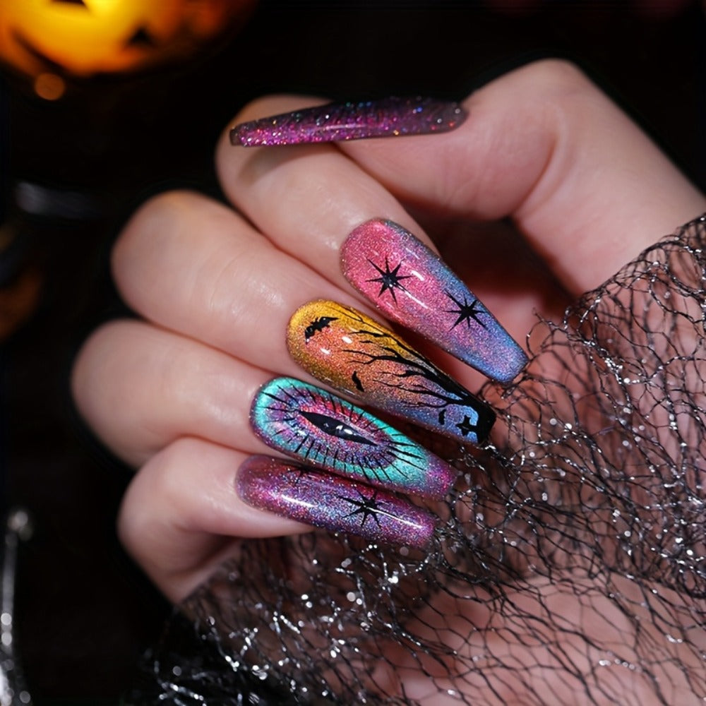 6-Piece Magnetic Cat-Eye Gel Nail Polish Set with Double-Light Reflection — image 10