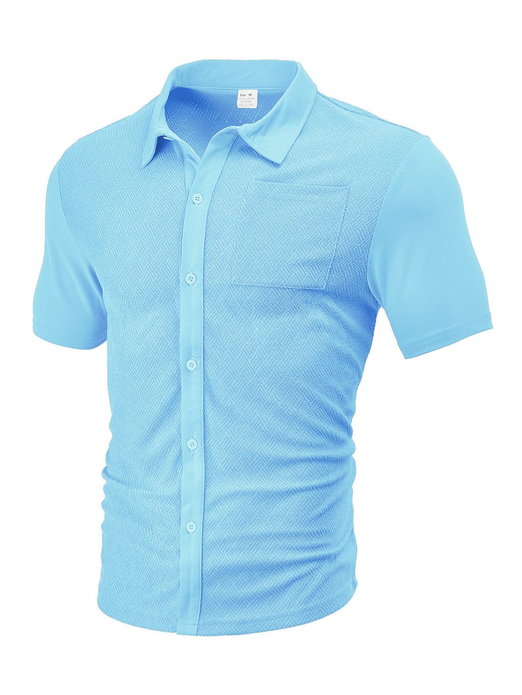 Men's Loose Short Sleeve Lapel Sport Casual