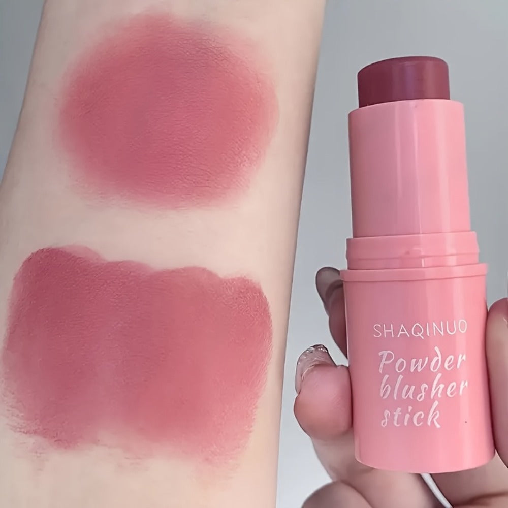 Matte Cream Blush Stick Set 3pcs Multifunctional, Waterproof Non-Greasy Formula, Blendable Color for Cheeks Lips & Eyes — ima