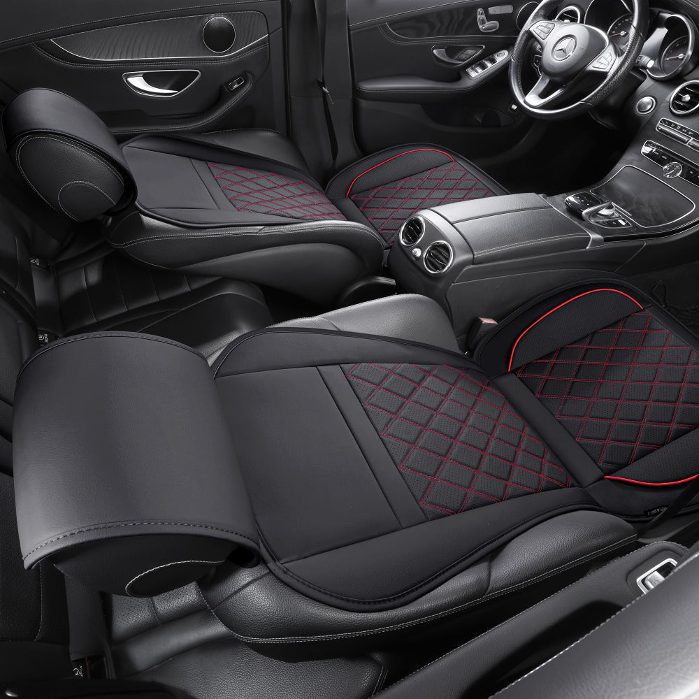 Car Seat Covers Front Pair with Full-Surround High-Back Design and Fifteen Color or Pattern Options — image 16