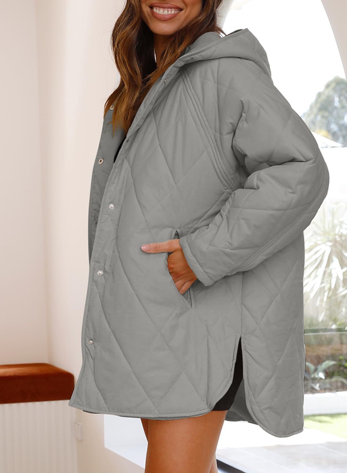 Lightweight Baggy Casual Jacket Coat For Women