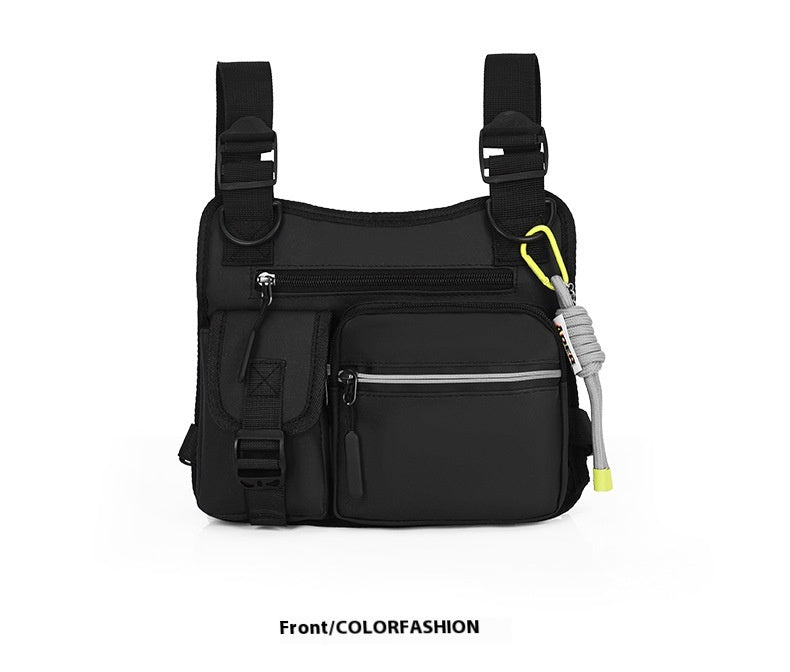 Workwear Functional Vest Chest Bag Reflective