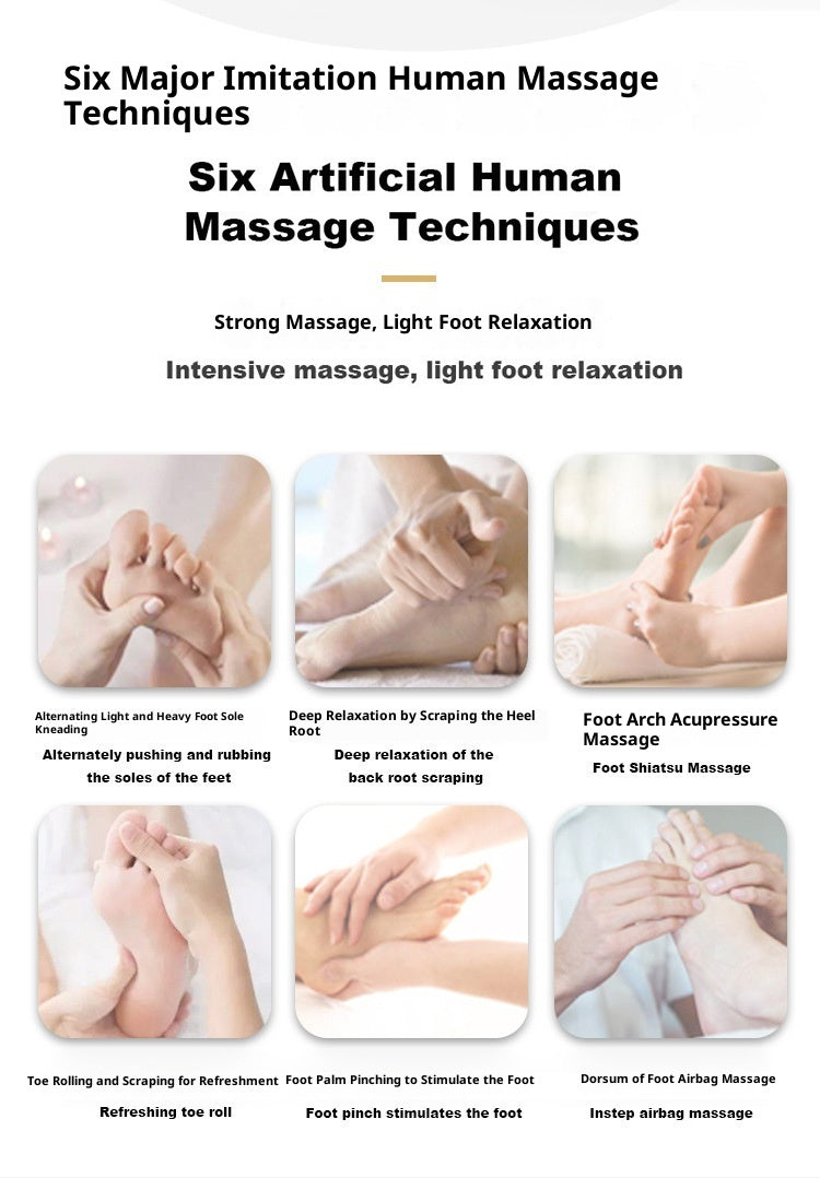 Fully Wrapped Foot Massager Heated Foot Massage Machine