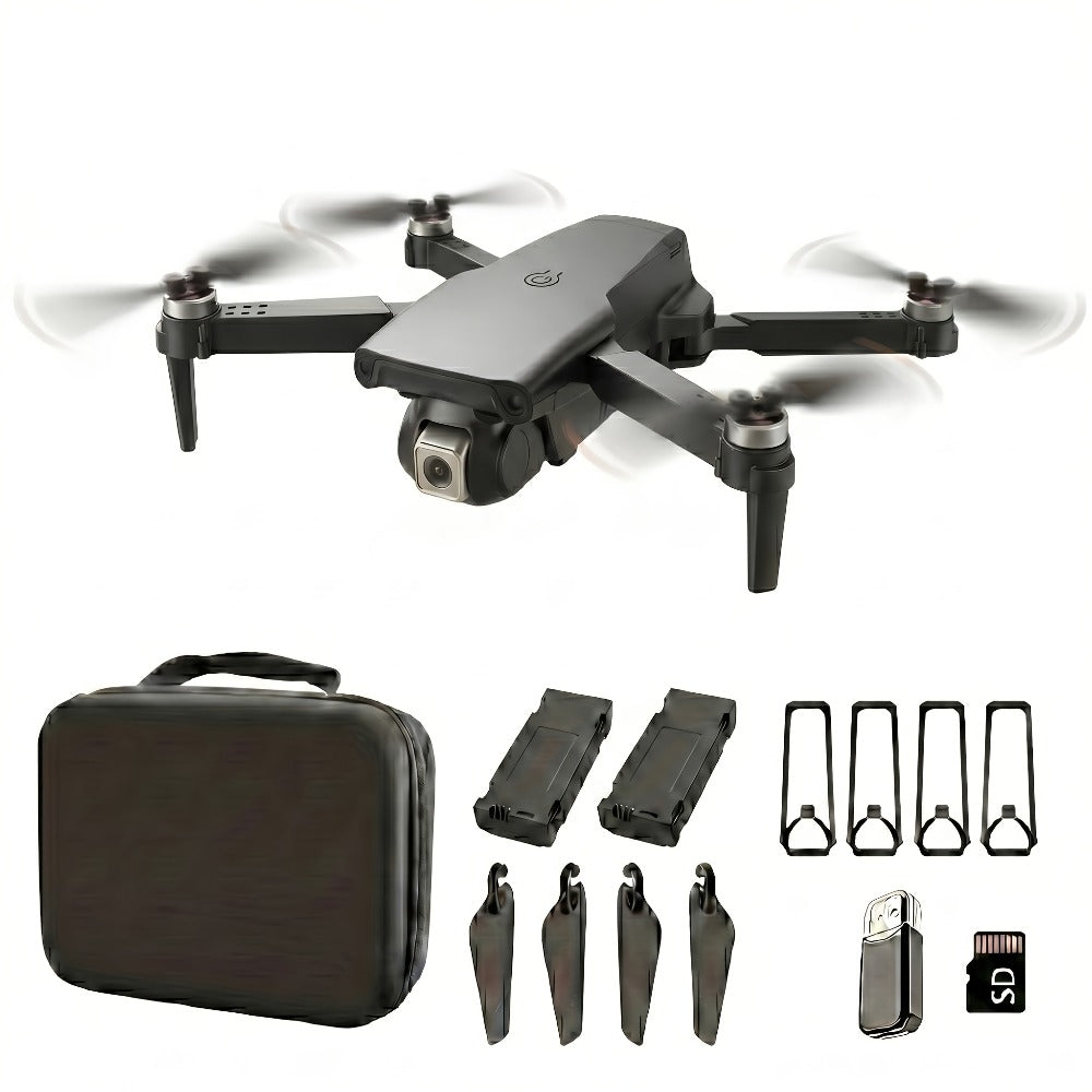 8K Brushless Motor Drone Obstacle Avoidance 2026 Upgraded Foldable Quadcopter 2 Batteries One-Button Return USB Charging Tool