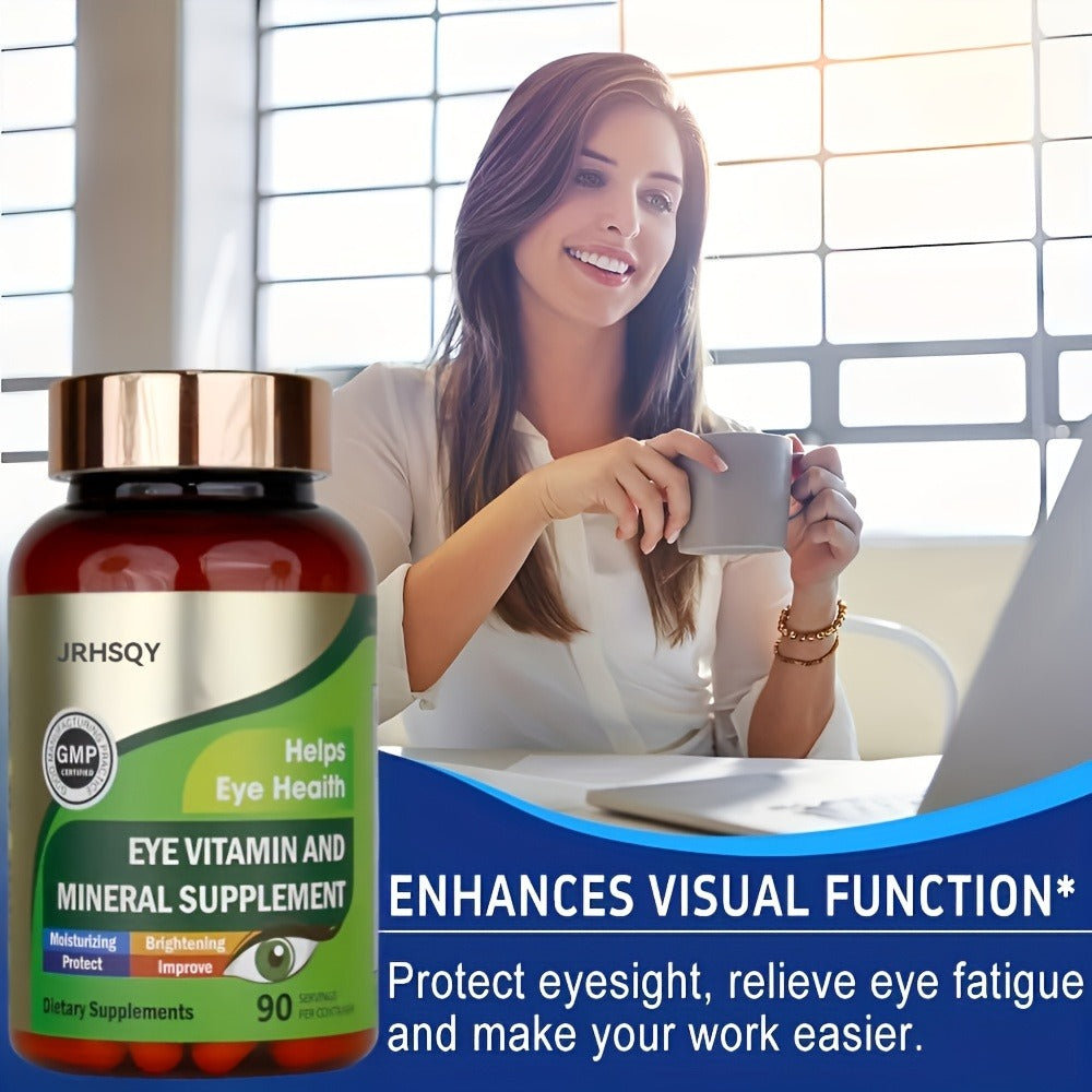 Lutein & Zeaxanthin Eye Vitamins Supplement with Zinc, Vitamin C & E, Advanced Vision & Macular Health — image 7