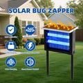 Solar Bug Zapper Outdoor Rechargeable | Patio Garden Backyard Camping — image 2