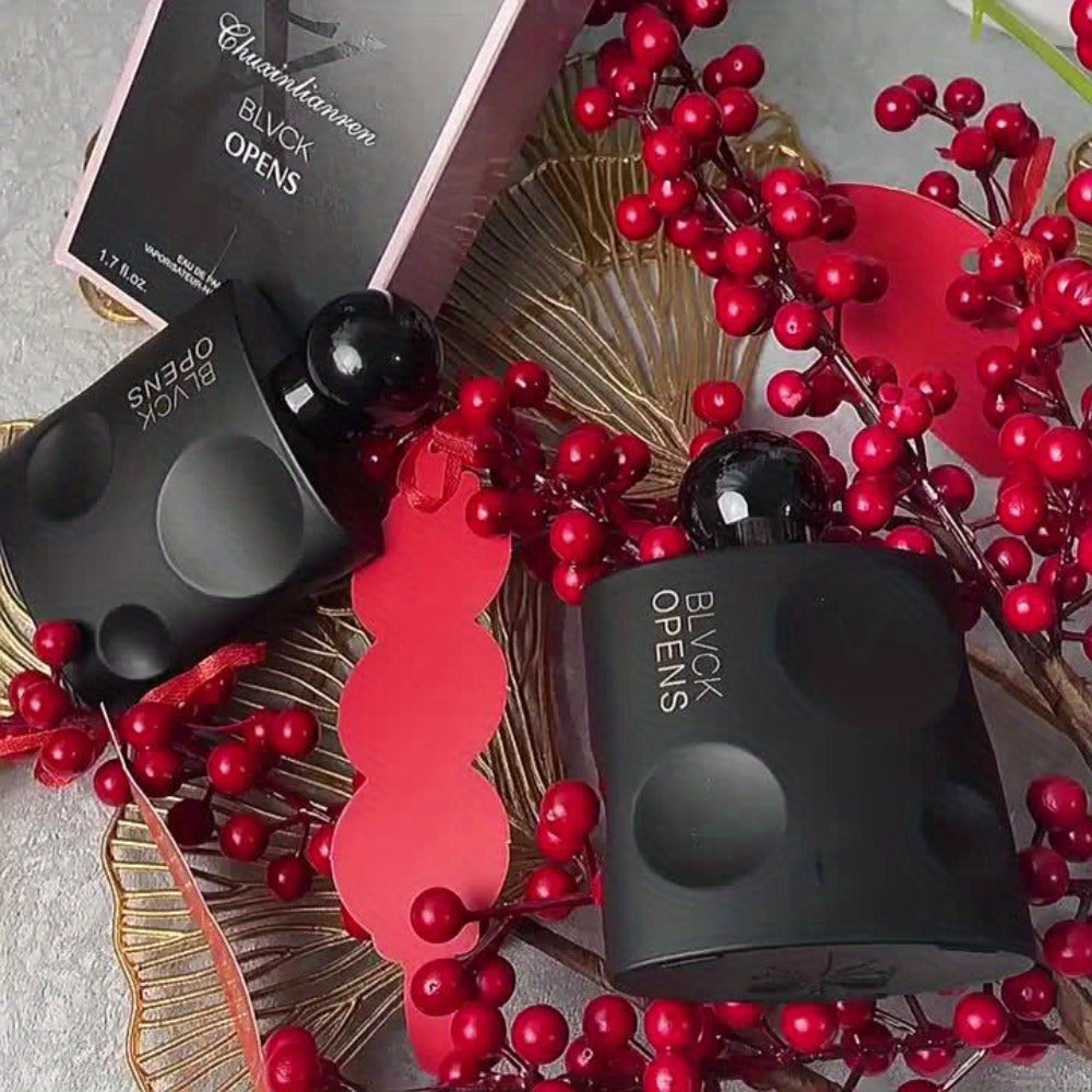 Men's Cologne Spray 3.4oz EDT Limited Edition Black & Red Temptation Fresh Woody Aromatic Fragrance Gift for Him — image 16