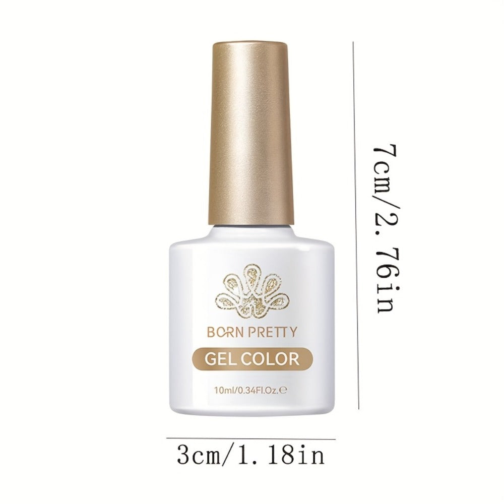 Gel Nail Polish BORN PRETTY 6-Piece Flowing Cat-Eye Set with Six 10ml Magnetic Bottles for Nail Art — image 4