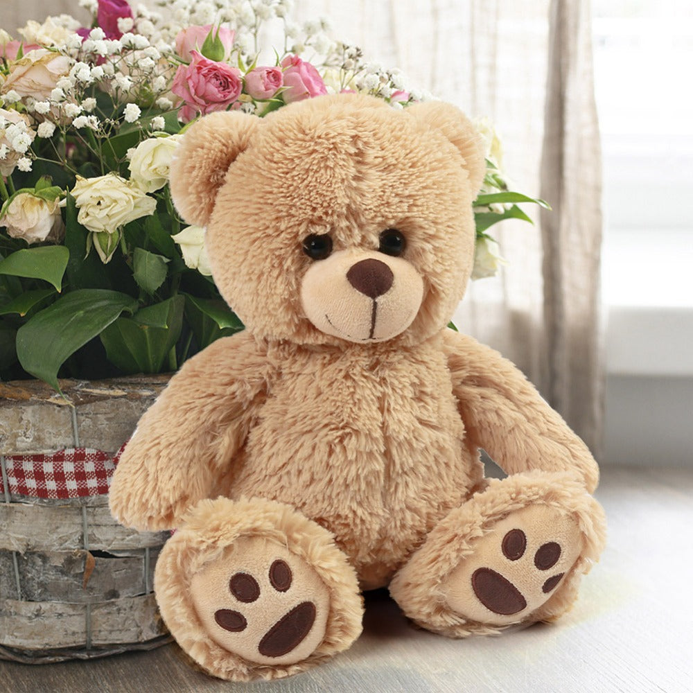 Teddy Bear Stuffed Animal 15 Inch Classic Brown Plush Bear with Safe with the Listed Color, Size or Set Options for Everyday 