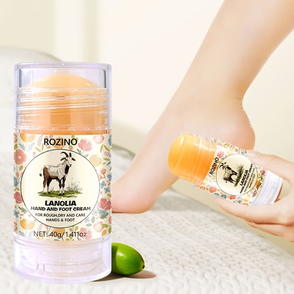 Cracked Heel Cream Stick 3-Pack, Portable 40g Foot & Hand Moisturizer with Vitamin E & Aloe Vera, Hydration — image 2