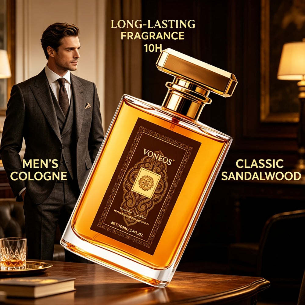 Cologne Spray for Men DUBAI SUDAN 3.4 oz with Gold Bottle and 1, 2 or 3 Piece Set Options for Gifting — image 11
