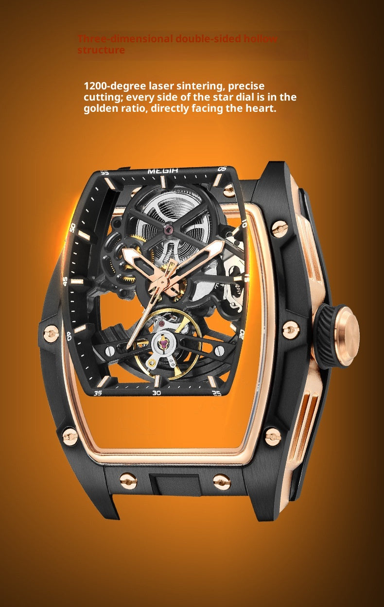 Men's Mechanical Watch Hollow Watch