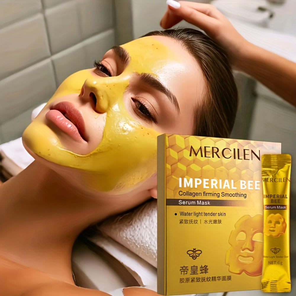 Propolis Face Mask 3 Boxes - Royal Jelly Hyaluronic Acid Niacinamide Squalane Deeply Sheet Mask — image 10