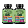 Dietary Supplement Sea Moss 24-in-1 Capsules with Soursop, Lion’s Mane and Shilajit, One or Two Bottles — image 15